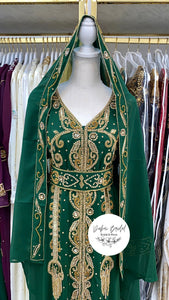 Trail Nikkah Abaya (Green)