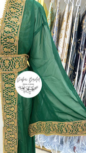 Maghreb Nikkah Abaya (Green)