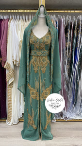 Amirah Nikkah Abaya (sage)