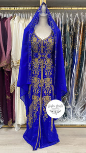Sundus Nikkah Abaya (royal blue)