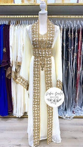 Maghrebi Nikkah Abaya (White No. 3)