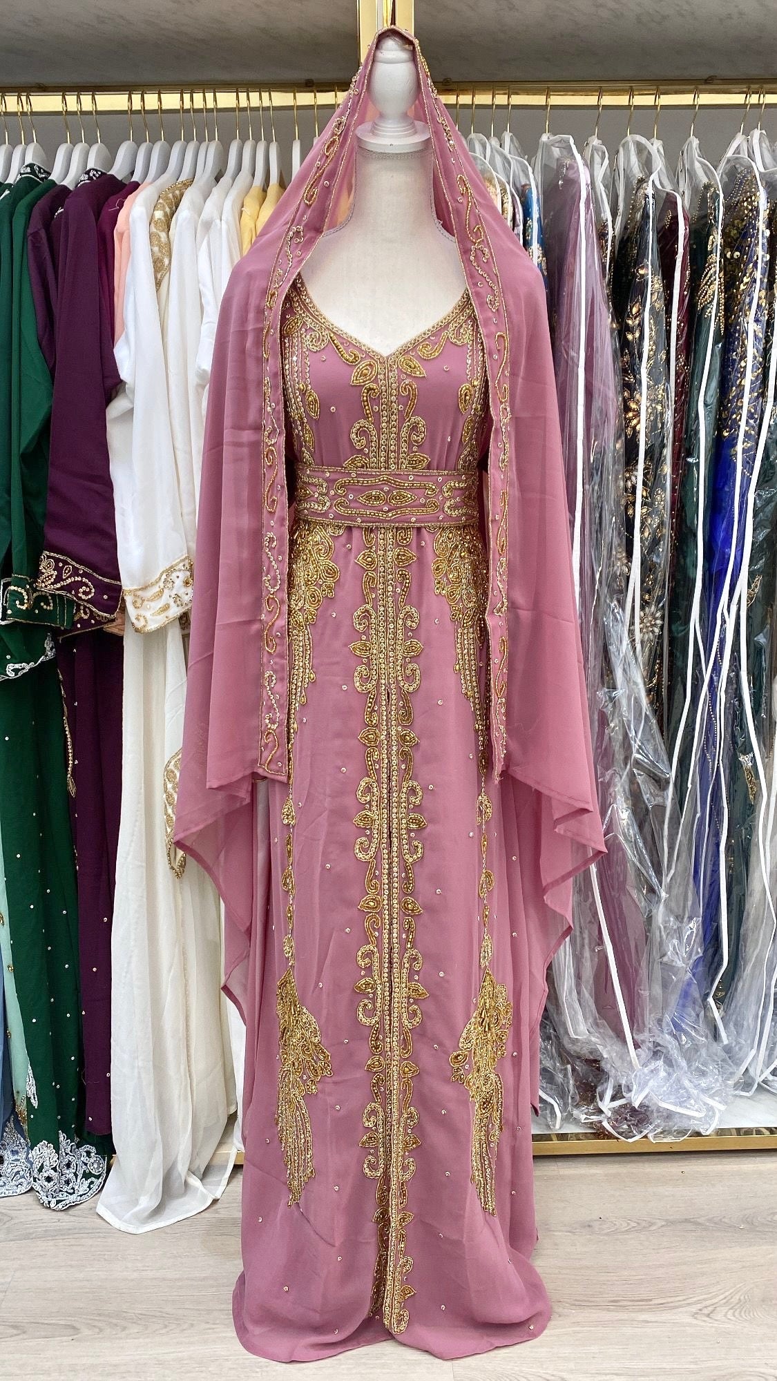 Nour Nikkah Abaya (mauve)