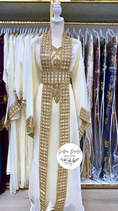 Maghrebi Nikkah Abaya (White No. 4)