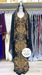 Saturn Nikkah Abaya (Black)