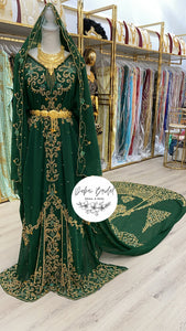 NASTEEXO Chiffon Green Bridal Dirac