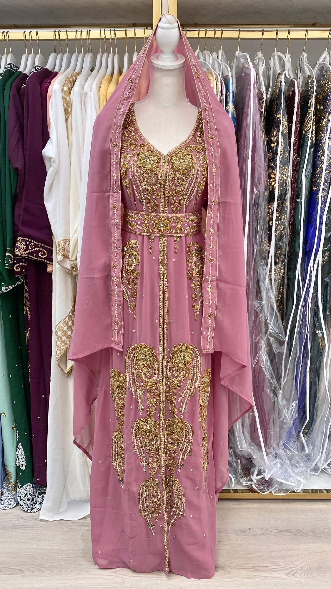 Hind Nikkah Abaya (mauve)