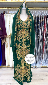 Saturn Nikkah Abaya (Green)