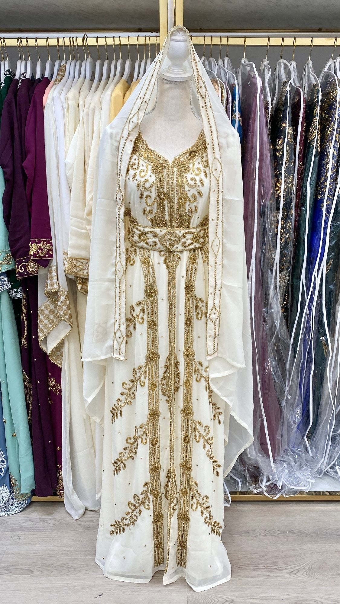 Honeysuckle Nikkah Abaya
