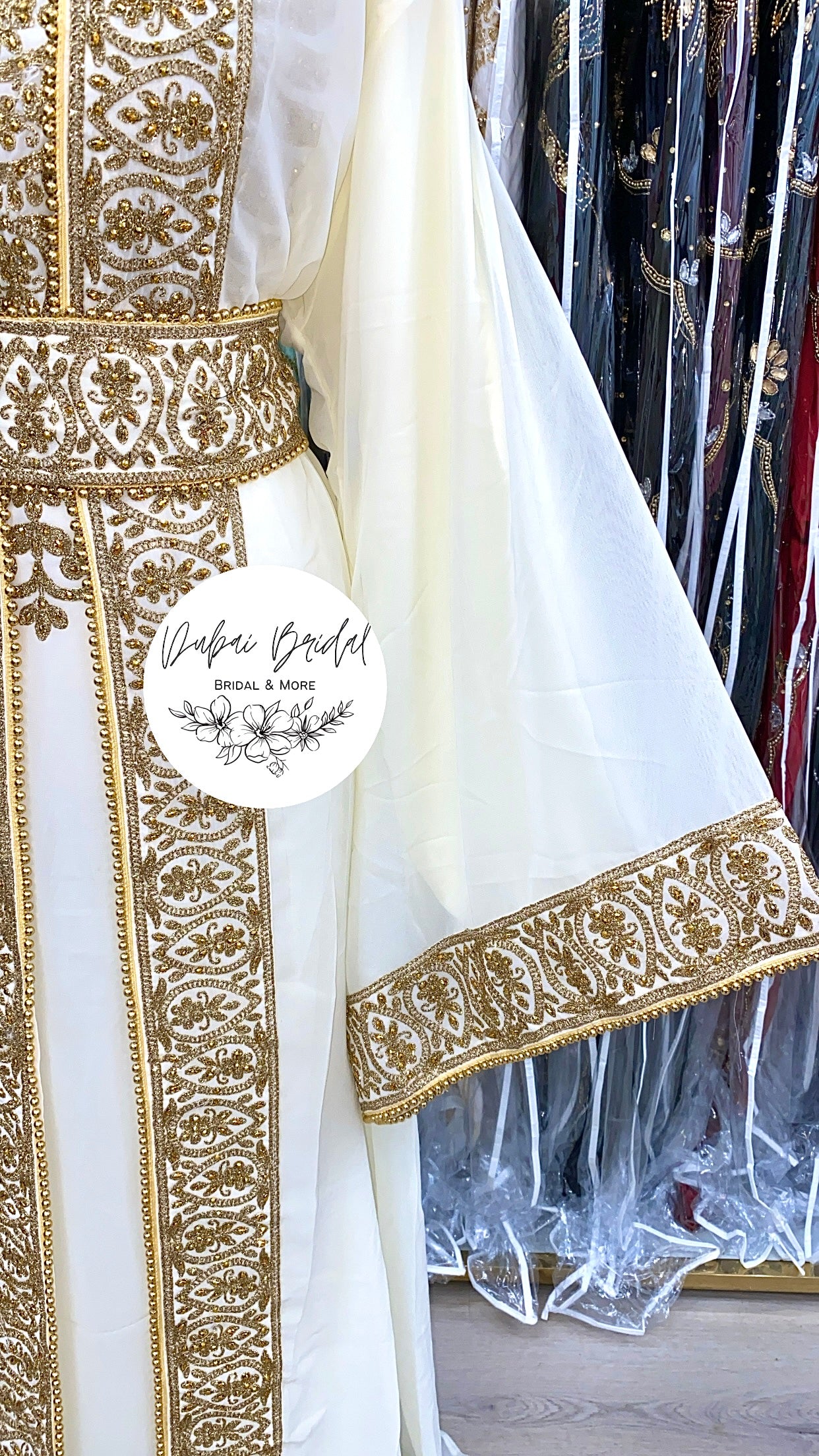 Maghrebi Nikkah Abaya (White No. 1)