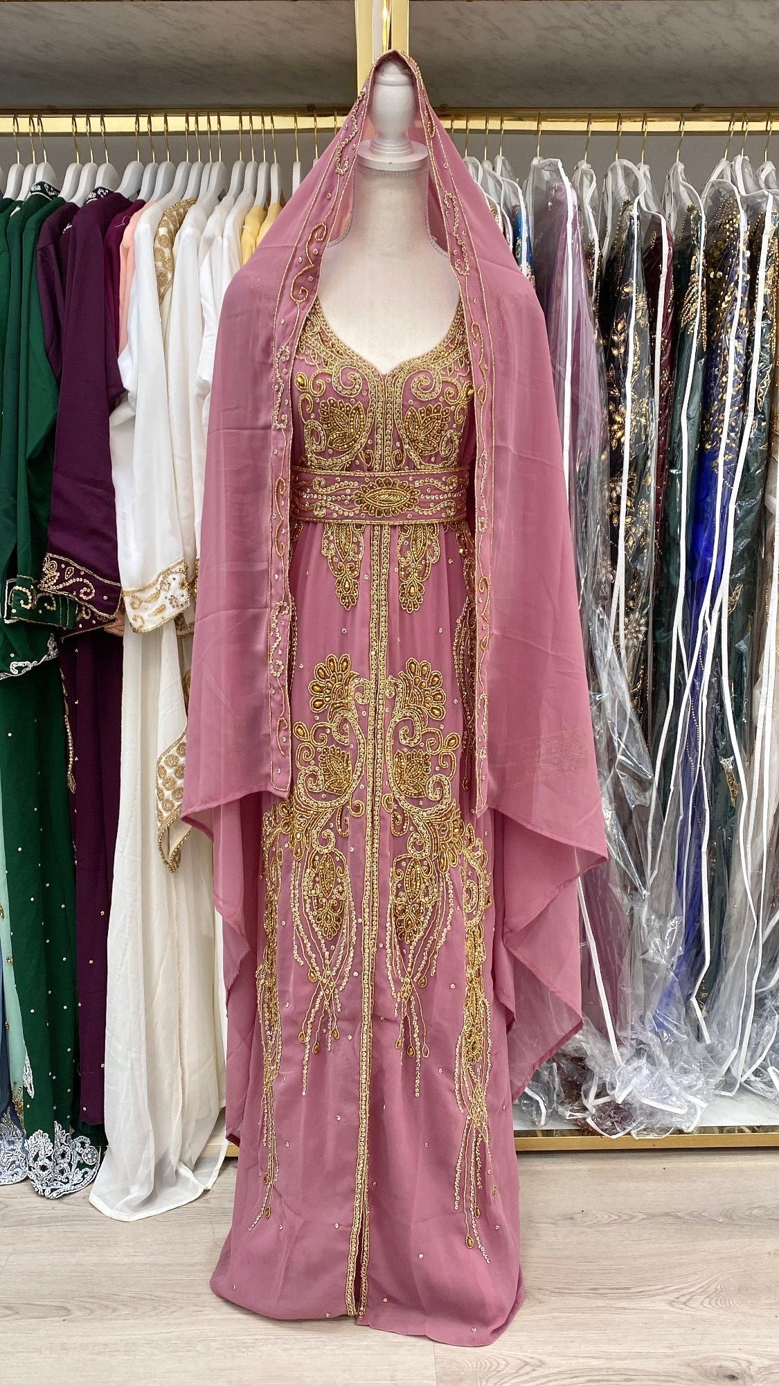 Reem Nikkah Abaya (mauve)