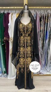 Sundus Nikkah Abaya (black)