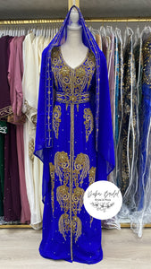 Hind Nikkah Abaya (royal blue)
