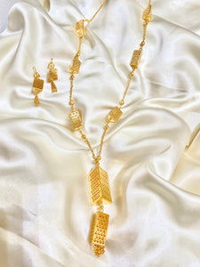 Cylinder Abaya Necklace #3