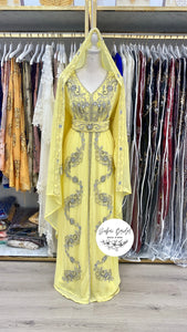 Sunny Nikkah Abaya (Yellow)