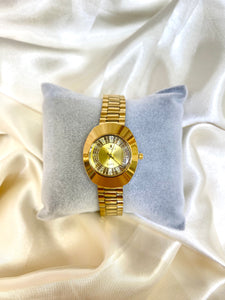 Simple Gold Watch