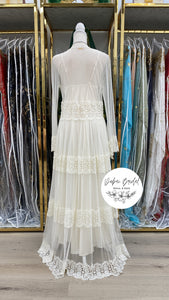 Lace Bridal Robe