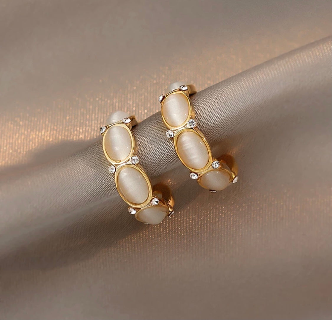 Opal Hoops