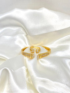 Gold Engagement Bracelet