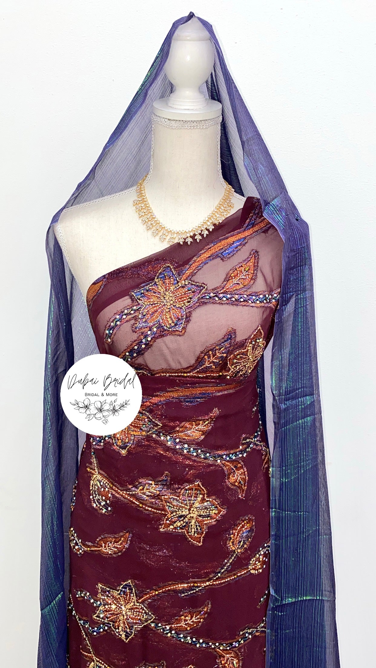 purple nikkah dress Lilac Lily- Beautiful Nikkah Outfit MariamRaj