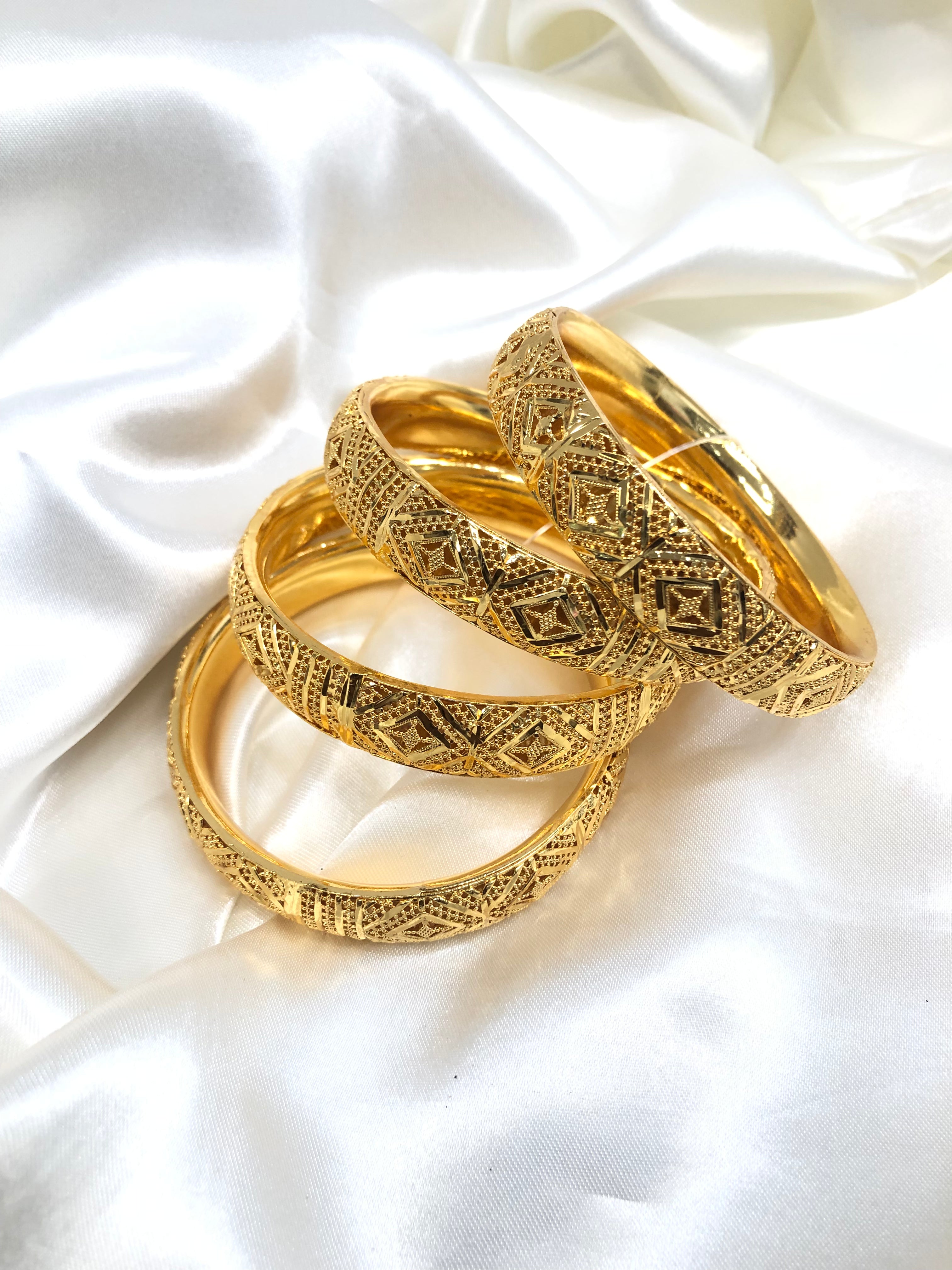 Diamond Chunky Bangles