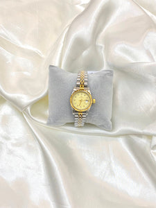 Classic Silver & Gold Watch