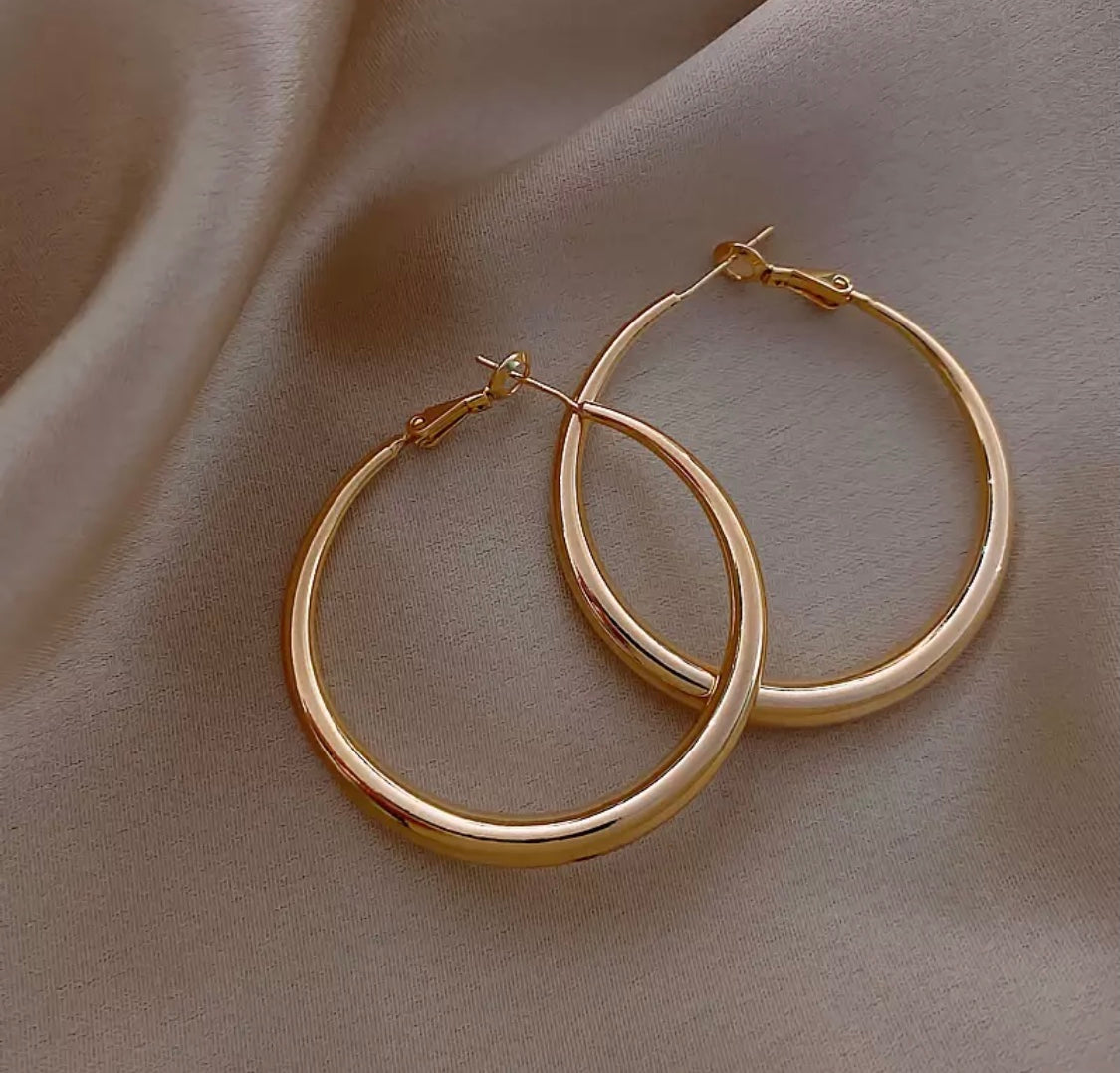 Large Round Hoops