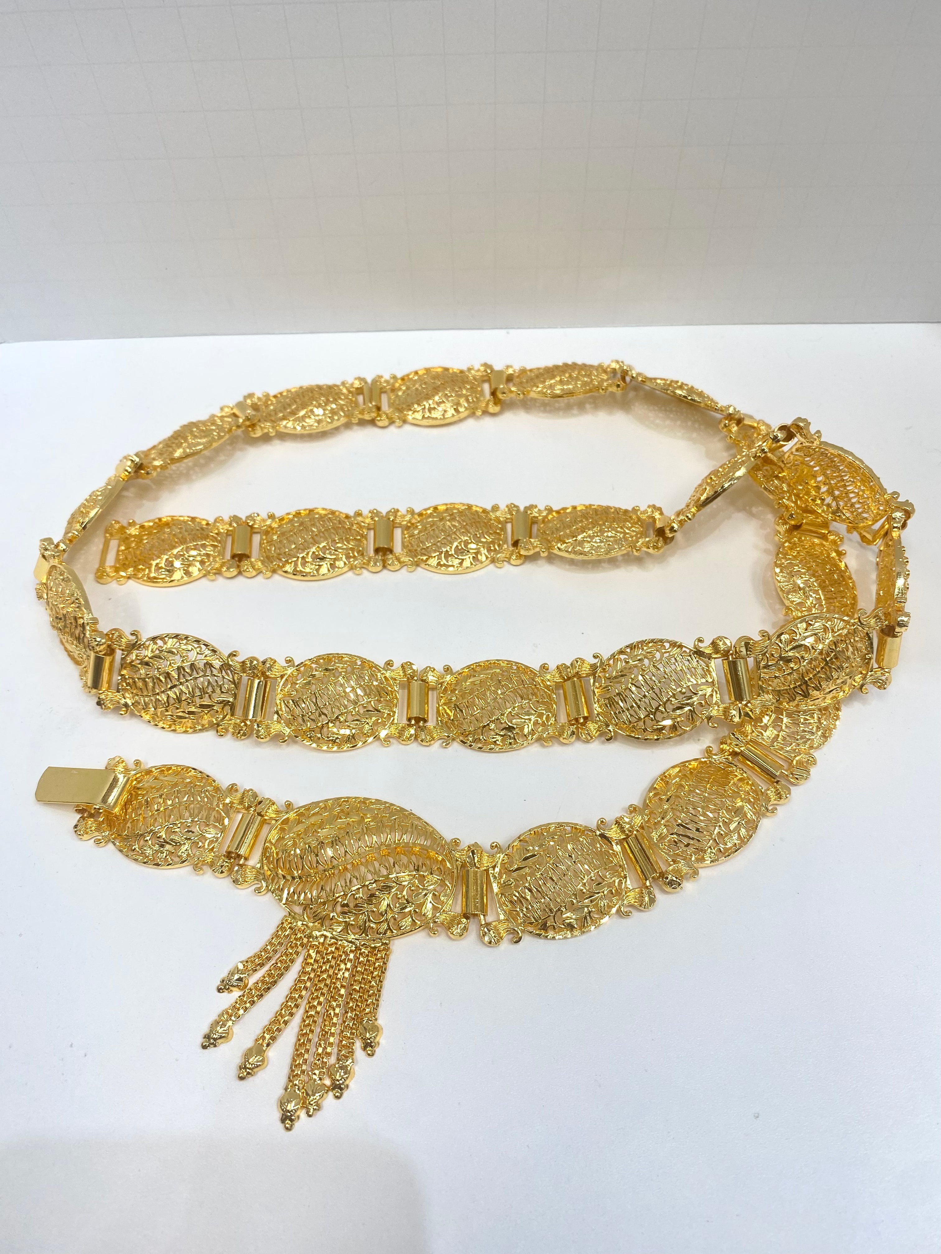 Oval Swipe Bridal Belt