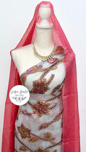 Pink & Light Blue Nikkah Dirac