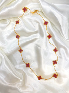 Red Clove Necklace