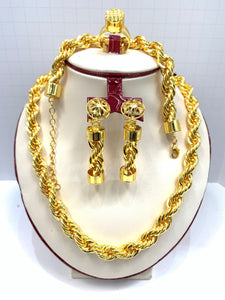 Gold Chain Set