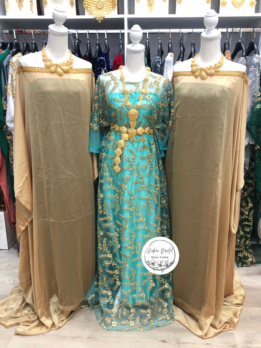 Mint & Gold Bridal Dirac