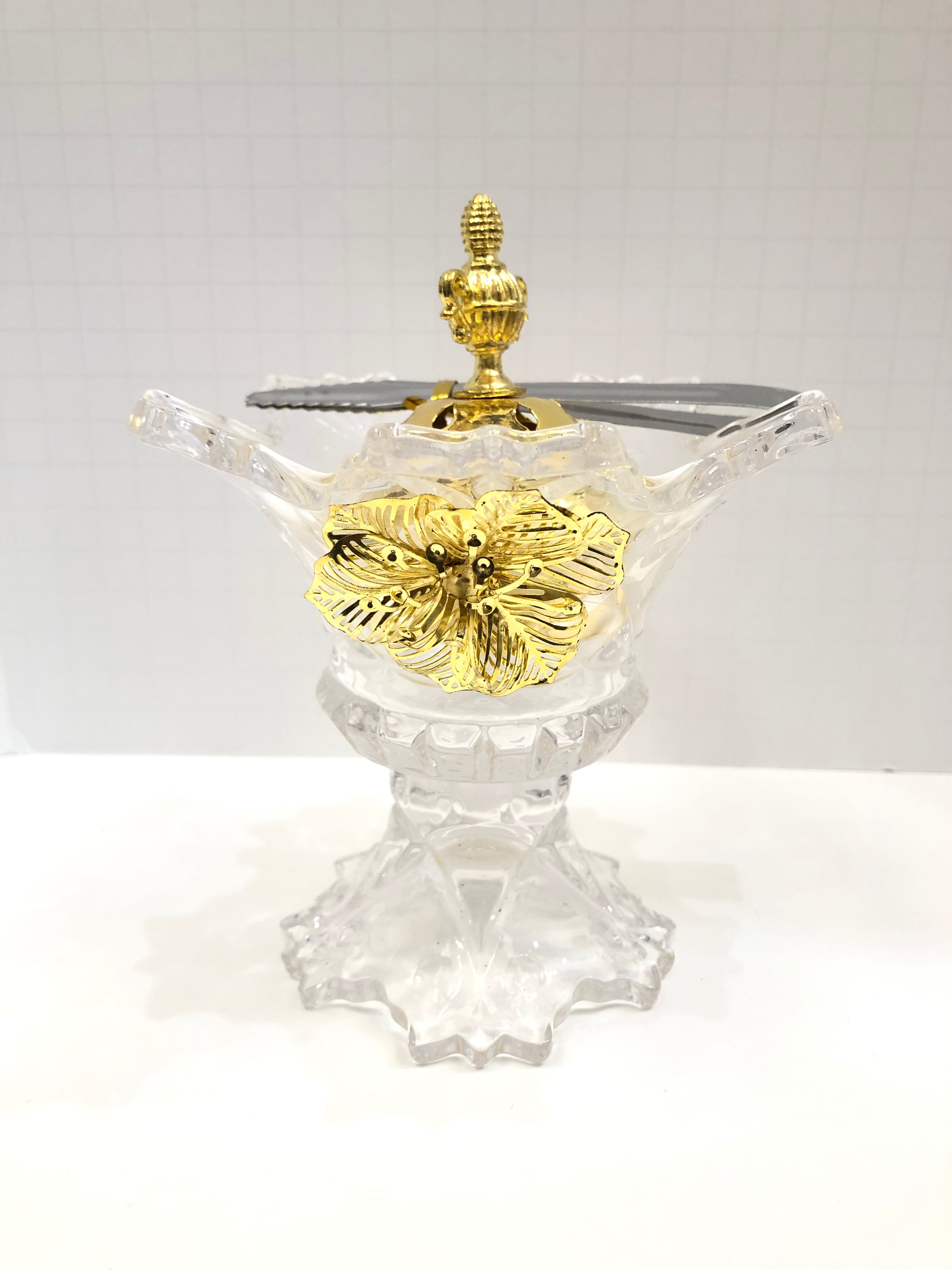 Crystal Flower Incense Burner