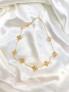 Gold Clover Necklace