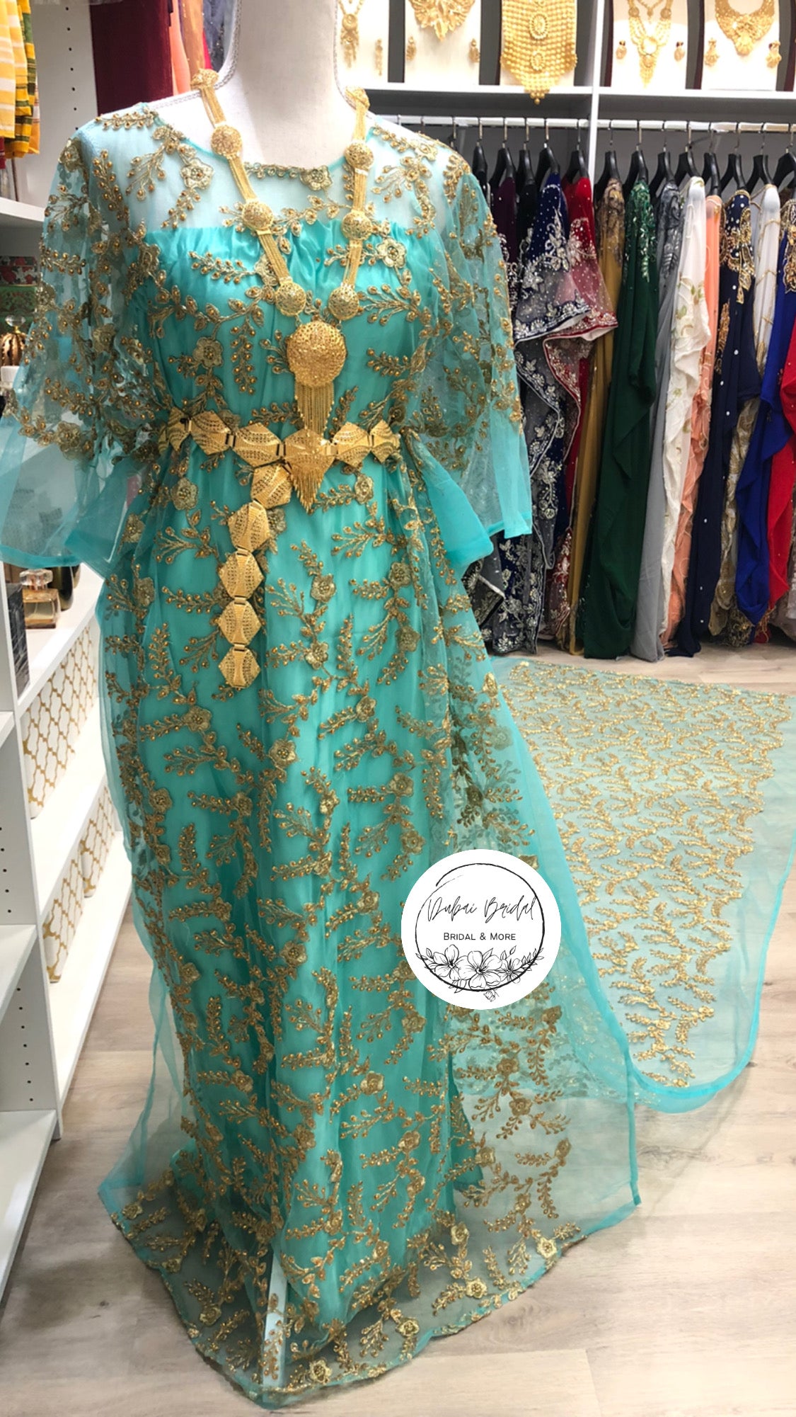 Mint & Gold Bridal Dirac