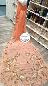 Dreamy Peach Bridal Dirac