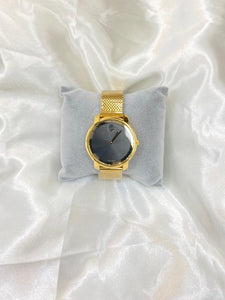 Black & Gold Mo Watch