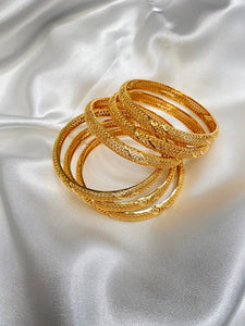 Rose Gold Simple Bangles